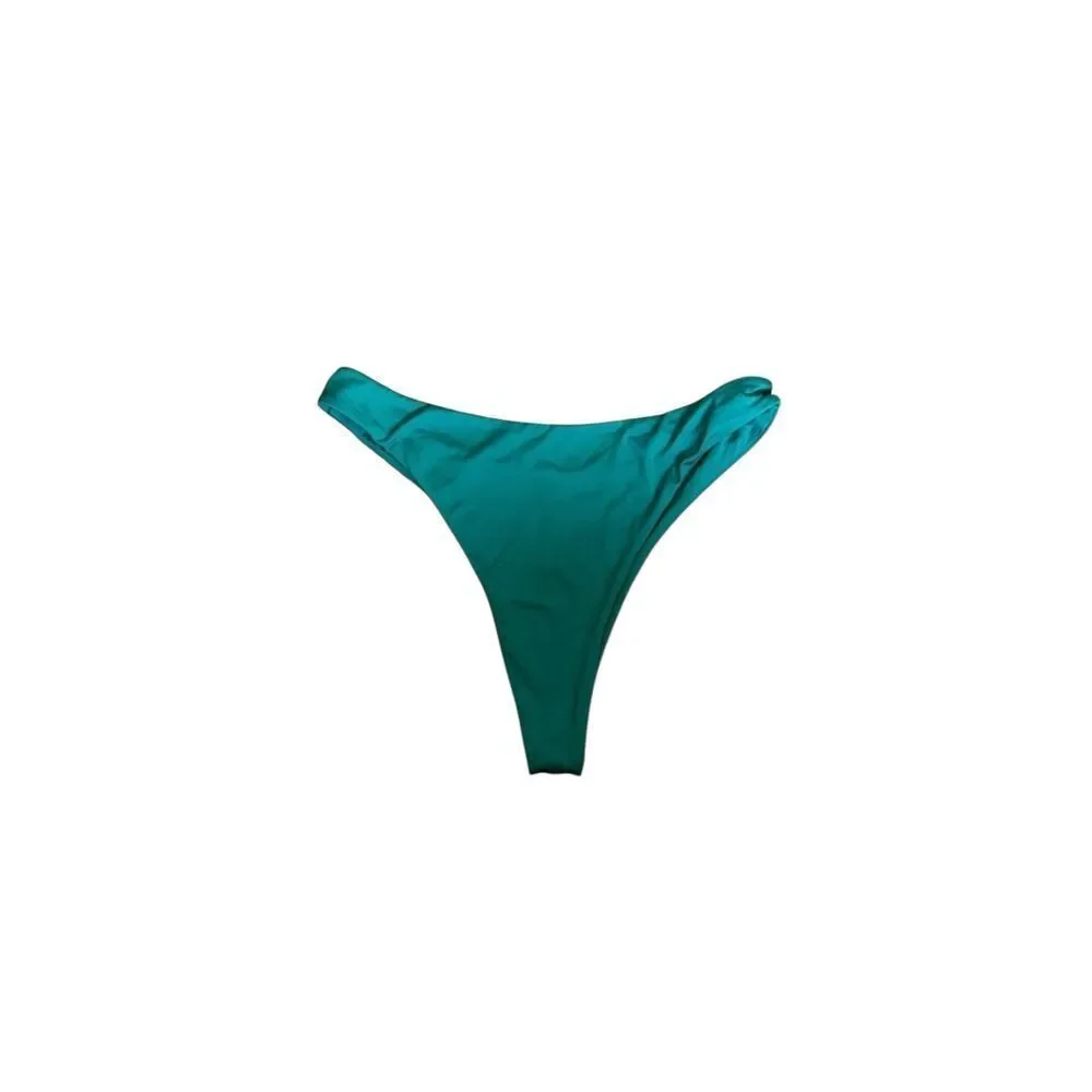 ✨Monday Swimwear Jungle Green Capri Bikini Sz V/XL Bottoms✨